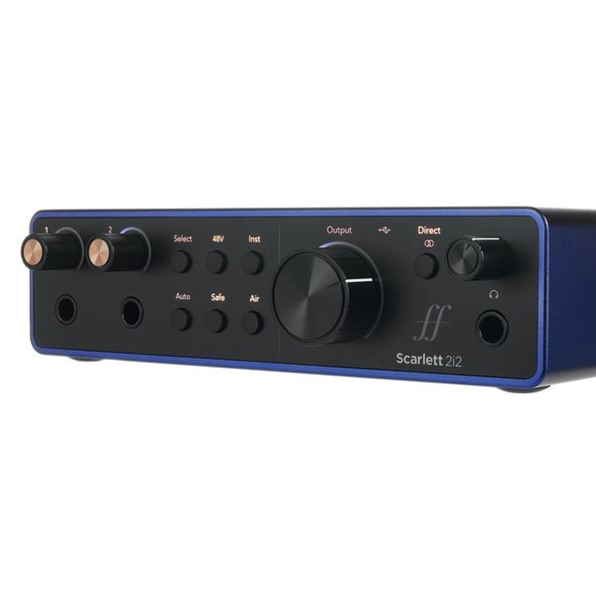 Focusrite Scarlett 2i2 4th Gen 40 Anniversary Edition - BimotorDJ